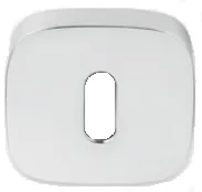 Накладка под ключ Буратино на квадратном основании Colombo MR 13 BB хром