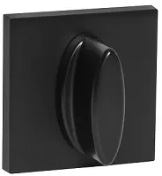 Ручка поворотная Fuaro BKW8x75.K.RL52 (Tetra) BL-24 черный ПЛАСТИК