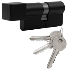 Цилиндровый механизм Cortelezzi Primo 117 SQ 30x30 черный 