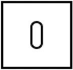 Накладка под ключ Буратино на квадратном основании Fimet 204 матовый хром