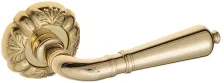 Дверная ручка на круглом основании Venezia \"VIGNOLE\" D5 полированная латунь