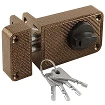 Замок накладной Zenit ЗН2-6 (медь)