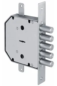 Замок врезной Class сувальдный GS-SM 002 с тягами, 5 кл.