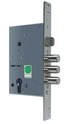 Корпус врезного замка с защелкой Gardian ЗВ 32.11 /123:120/