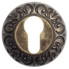 Накладка дверная под цилиндр Venezia CYL-1 D4 античная бронза 2 шт.