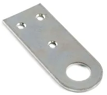 Проушины ушко прямое 28х77 (105х40х3) цинк белый