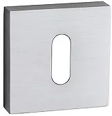 Накладка под ключ Буратино на квадратном основании Pasini CB 2201 матовый хром