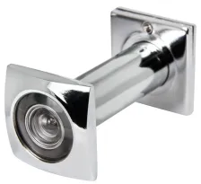 Глазок дверной, оптика пластик Fuaro DV-Q 3/90-50/Z (VIEWER 3 DVQ) CP хром