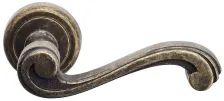 Дверная ручка на круглом основании Venezia \"VIVALDI\" D1 античная бронза