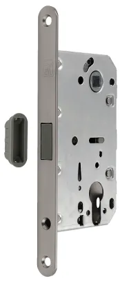 Замок магнитный под цилиндр Magn lock 50x85 MSN никель