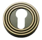 Накладка на круглом основании Linea Cali 112 BM бронза матовая шоколадная