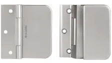Петля для стеклянной двери Armadillo Space.GL.H01 (2 шт) AL алюминий