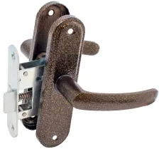 Защелка Absolyute врезная ЗЩ1-45А медь антик