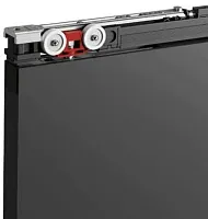 FLUID EVOLUTION Раздвижная система на 1 полотно +2 встроенных доводчика (на 120 кг)