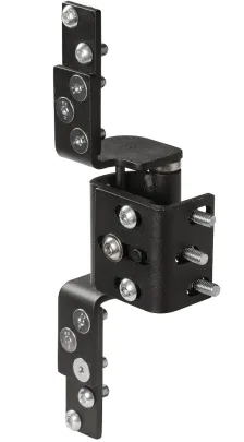 Петля Fuaro скрытой установки HHR-120 до 120 кг (на 2 петли)  BL черный