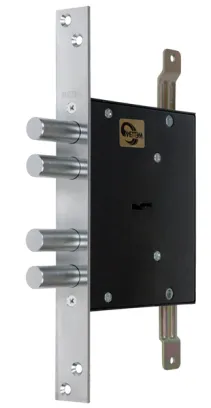 Замок врезной Mettem (Меттэм) сувальдный ЗВ8 141.1.0 /(ЗВСП-2Т-1) L-16 с тягами, 5 кл.