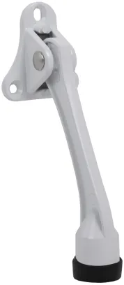 Упор дверной напольный Fuaro STOPPER-100 WH (белый) козья ножка