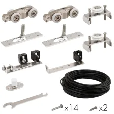 Базовый комплект для синхронного открывания дверей Armadillo Comfort - PRO SET 4 /synchron/ 80 (CFA171A)