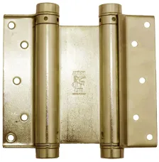 Дверная петля барная пружинная двусторонняя Fratelli Cattini (Aldeghi) 200-52 OLV латунь