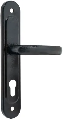 Дверная ручка на планке Absolyute РФ1-85/08А черный
