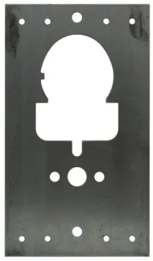 Защитная пластина 06.429.05.0, размер 128х213х3