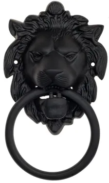 Дверная стучалка Fratelli Cattini \"RELEONE\" 190x110 NM матовый черный