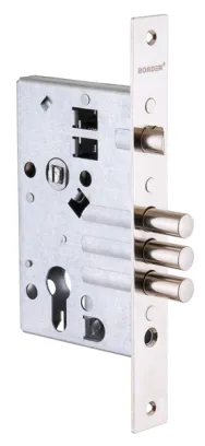 Корпус врезного Border замка с защёлкой ЗВ4-3/55 с ригелем 12 мм /78931/