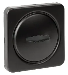 Накладка на сувальдный замок Fuaro ESC.S-auto.MSC/K.62 с авт.шторками BL-24 черный (1шт.)