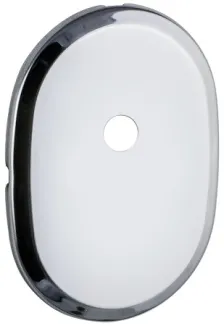 Декоративная накладка Fuaro под шток ESC 474 (90х65) СP хром