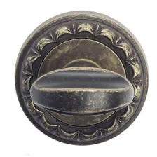 Фиксатор поворотный на круглом основании Venezia WC-2 D2 античная бронза