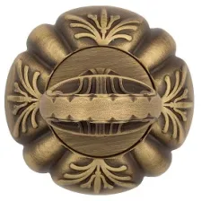 Фиксатор поворотный на круглом основании Venezia WC-4 D5 матовая бронза