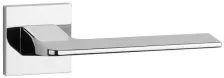 Дверная ручка на квадратном основании STILE OMA Q SLIMM 7mm CP полированный хром