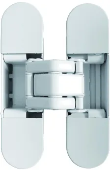 Петля универсальная скрытой установки Kubica Atomika Slim K8060 DXSX, BI 60кг белый