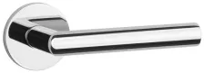 Дверная ручка на круглом основании STILE YUZA R хром полированный