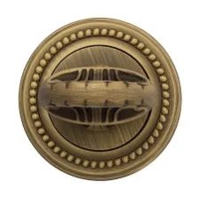 Фиксатор поворотный на круглом основании Venezia WC-4 D3 матовая бронза