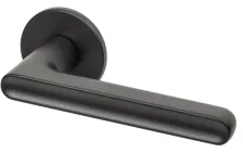 Дверная ручка на круглом основании  Armadillo R.YM.CINNAMON BL-26 черный