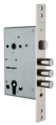 Корпус врезного замка с защелкой Gardian ЗВ 32.21 /123:114/