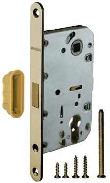 Корпус врезного замка Fuaro MAGNM85C-50 (M85C-50) AB бронза