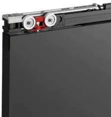 FLUID EVOLUTION Раздвижная система на 1 полотно +2 встроенных доводчика (на 80 кг)