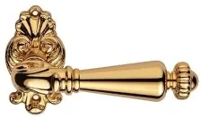 Дверная ручка на круглом основании Linea Cali NINFA 1540/015 OZ золото глянцевое