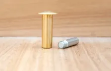 Упор магнитный автоматический скрытый FANTOM PREMIUM HGT001 латунь