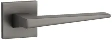 Дверная ручка на квадратном основании STILE EDA Q SLIMM 7mm MSB титан