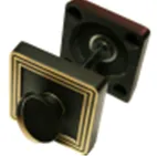 Фиксатор на квадратном основании Linea Cali 114 BM бронза матовая шоколадная