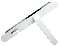 Ручка дверная Zenit на планке РФ1-85.25 (85 мм) белый