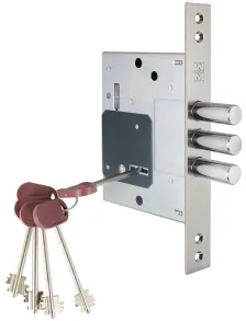 Замок врезной сувальдный Mottura Project DP25.170, ключ 50 мм