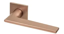 Дверная ручка на квадратном основании Armadillo K.YM.TRUFFLE AC-9 медь