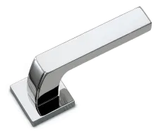 Дверная ручка на квадратной розетке Sicma Milano 111.CL.18 RQ полированный хром