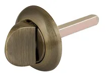 Ручка поворотная на круглом основании Fuaro BKW8x75.R.HMR54 (HMR8x75) ABG бронза