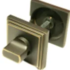 Фиксатор на квадратном основании Linea Cali 016 BM бронза матовая шоколадная