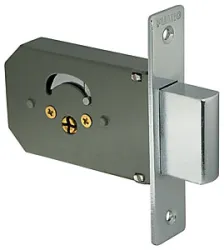 Замок врезной крестообразный Fuaro X200 F (200 F) CP хром 3key